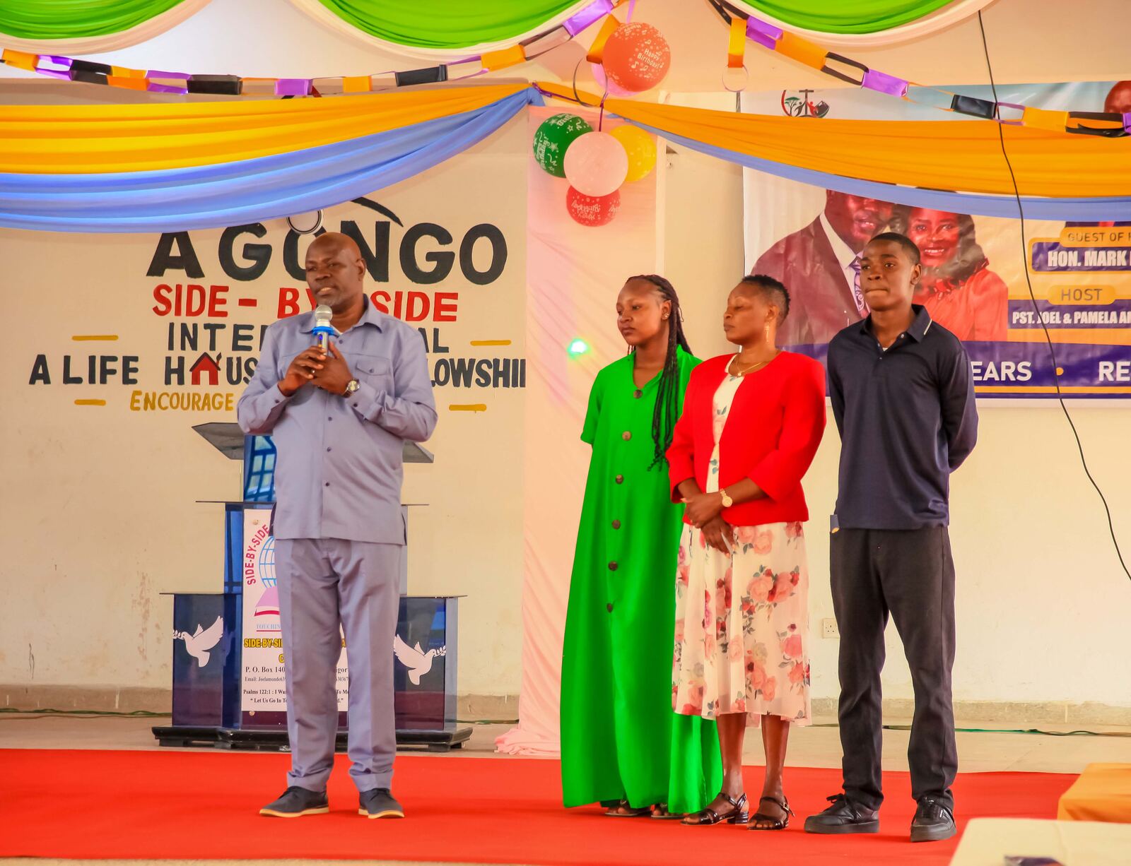 Photograph from a Side-by-Side Church gathering