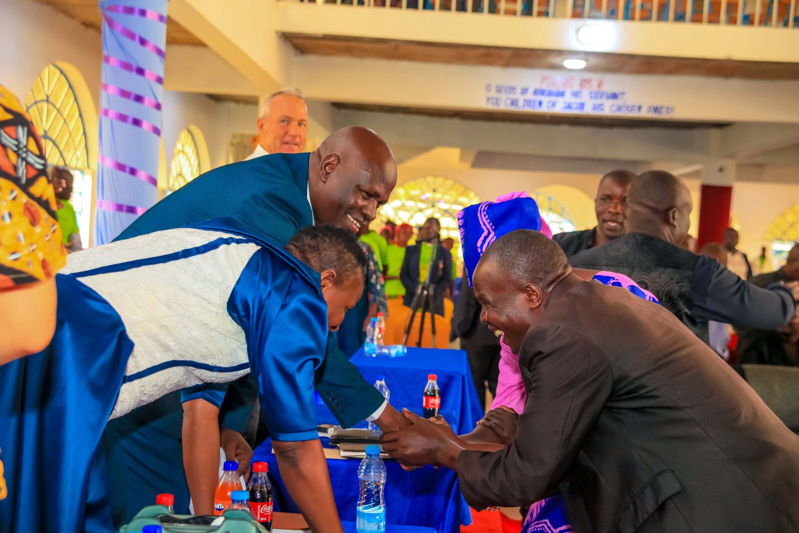 Prayer and ministry with a church member